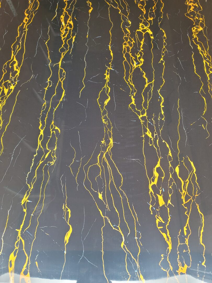4'x8' 3MM UPVC SOLID SHEET WATER PROOF BLACK GOLD FINISH