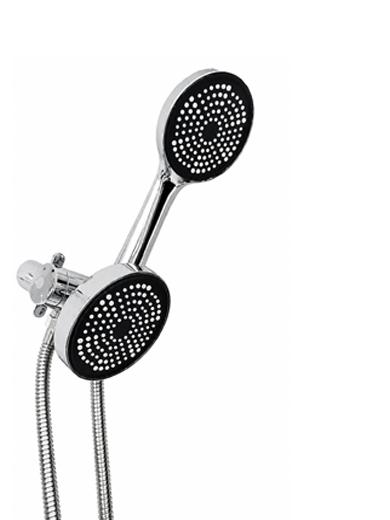 Turbocharged Shower Head Chrome